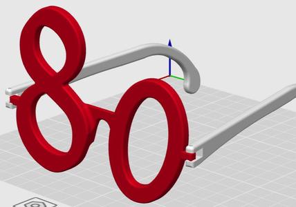 Glasses for birthday - 80 years