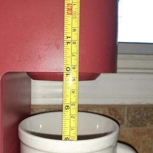 Keurig coffee maker cup extension