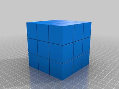 Rubiks cube hollow 