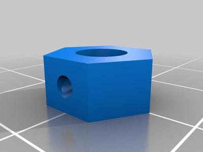 Mikado Logo 480 Tail spindle hex lock