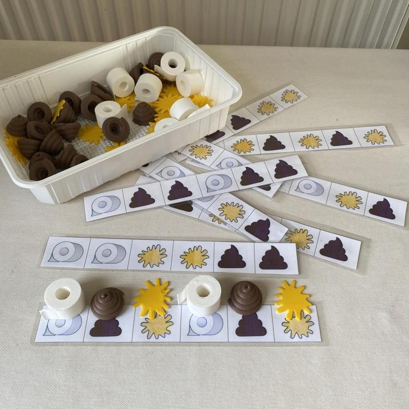 On the potty theme (thema op het potje) 