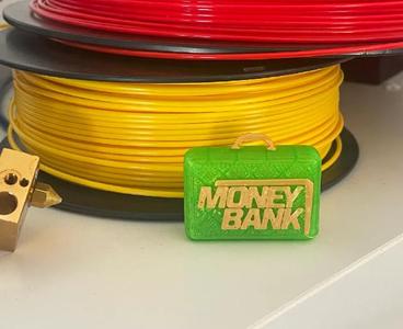 WWE Money in the Bank Briefcase (MITB Action Figure Scale) - Download on printables.com