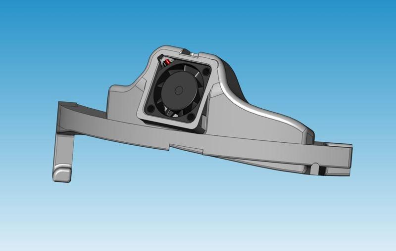 Airsoft Mask Anti-Fog Fan Mount