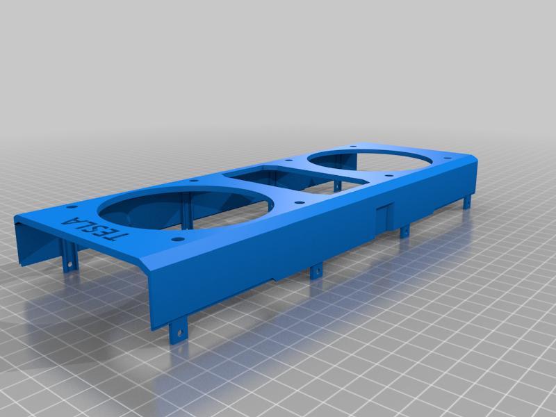 NVIDIA Tesla K80 Shroud for 80mm Fans