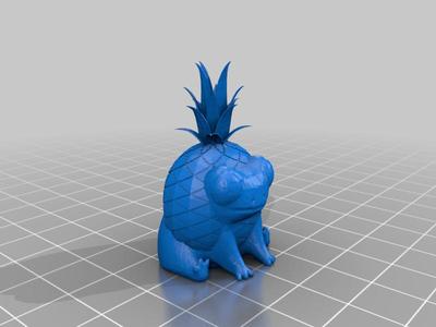 fred the pineapple frog