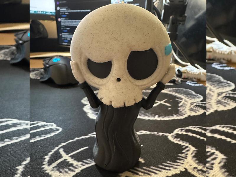 Labubu Skull friend