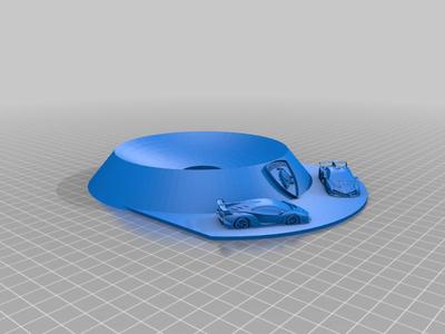 Lamborghini-Themed Bowling Ball Holder