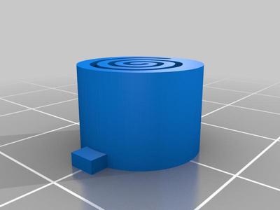 Xbox One guide button with Dreamcast swirl