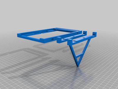 Holder/Fix for 7 inch display from Pollin Electronics