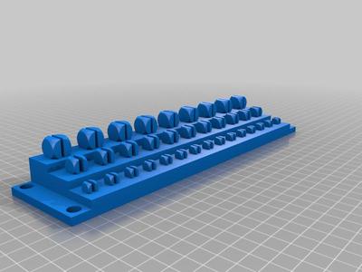 ratchet socket holder / organizer