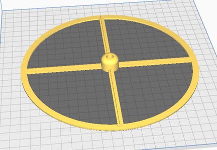 mousetrapcar wheel 120mm