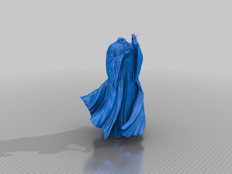 WICKED MOVIES VOLDEMORT SCULPTURE: TESTED AND READY FOR 3D PRINTING