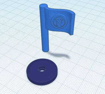 SSC Napoli Flag placeholder