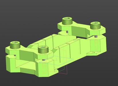 Miter box with tightening