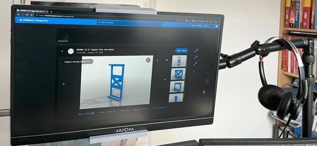 ARZOPA 15.6" Elgato Flex Arm Mount
