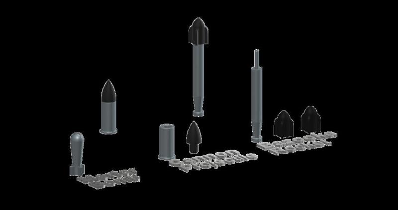 Proyectiles compatibles con Madelman