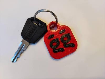 Hygglo keyring marker