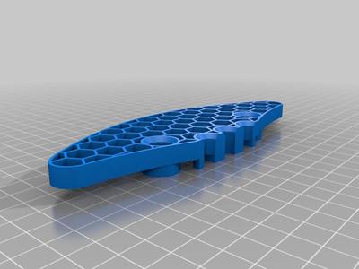 xray x4 frount bumper V2