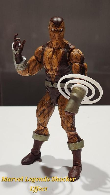 Marvel Legends Shocker Effects
