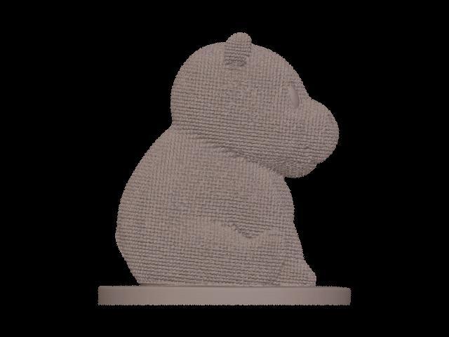 Knitted Hippopotamus