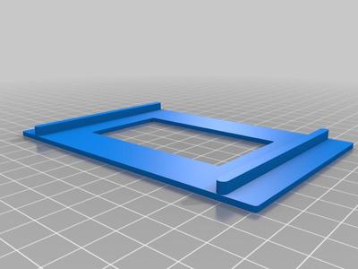 Spool holder spacer for large (30cm dia - 102mm W) filament spools