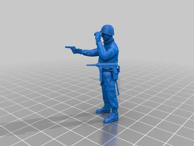 US Commander Colt1911&M3