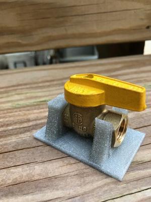 EVERBILT Gas Valve Surface Mount (3/8")