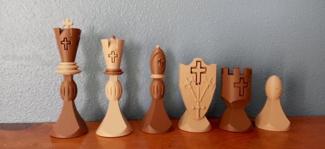 Large Chess Set