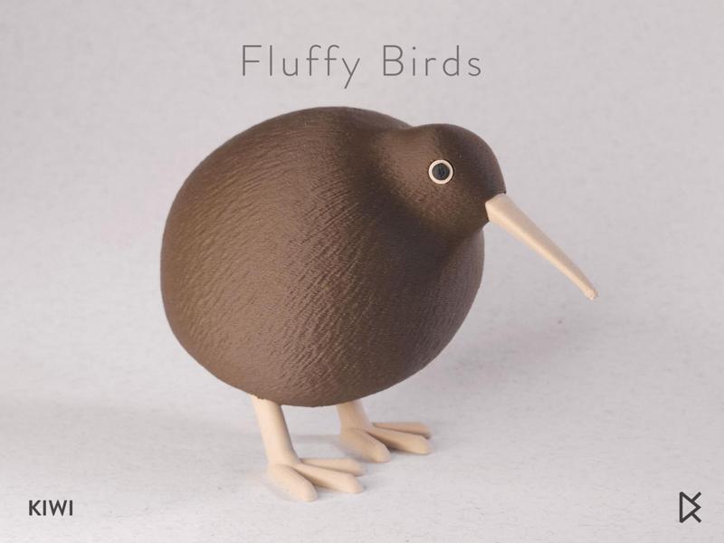 Kiwi - Fluffy Birds