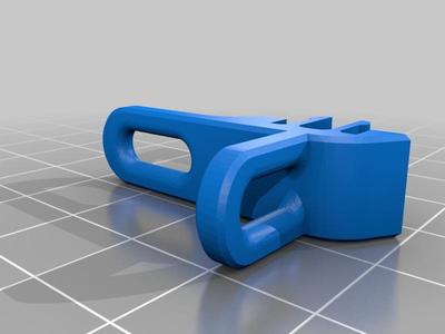 Filament guide for 2020 top extrusion