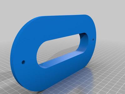 Drywall passthrough flange