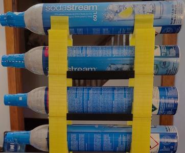 SodaStream CO2 bottle stand