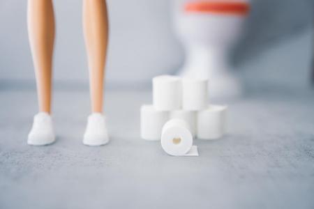 Mini Toilet Paper Roll for Dollhouse (Set of 6 prints in 30 mins)