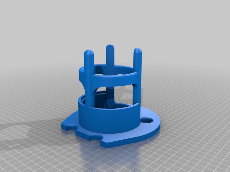 FlaschenGullyStand Kippelschutz Bottle stand Bottle holder