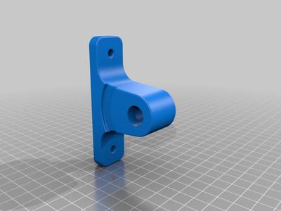 Wheel mount for 1/2" axle - for a small cart / wagon