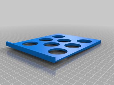 Razor battery tray wedge