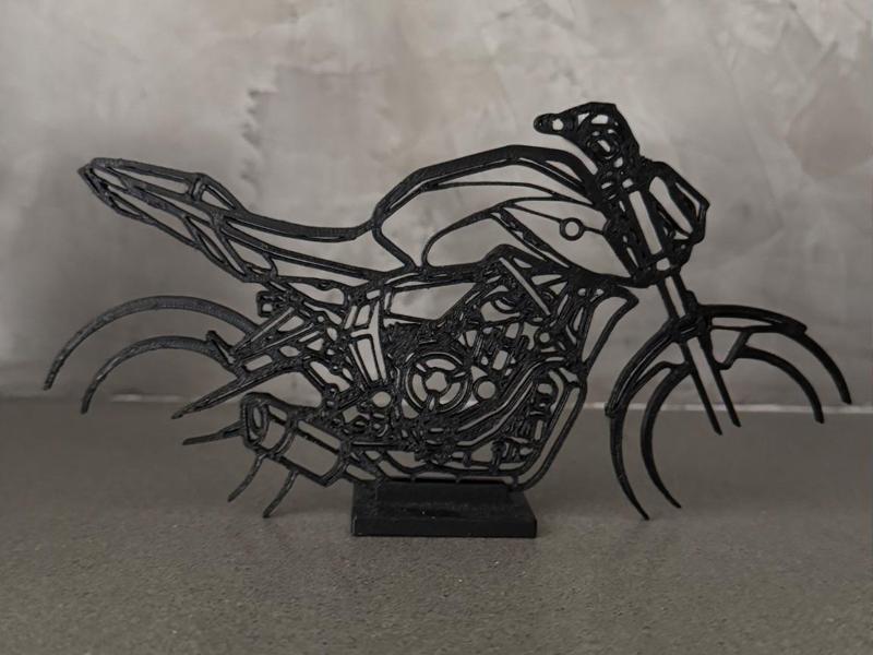 Yamaha MT-07 desk decoration