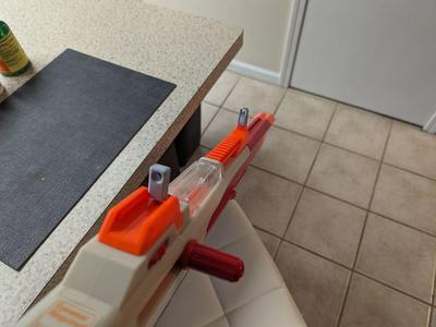 Nerf Gelfire Ghost Rear Sight