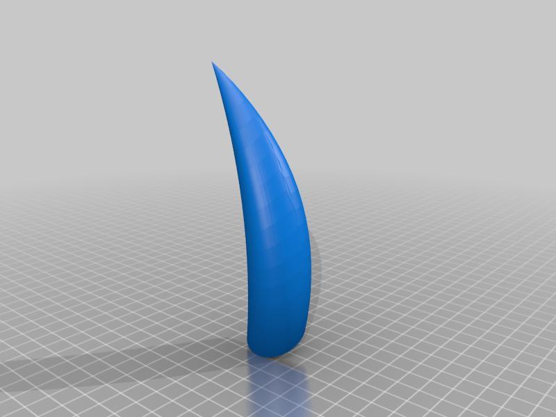 5 inch Horn for M56 Helmets