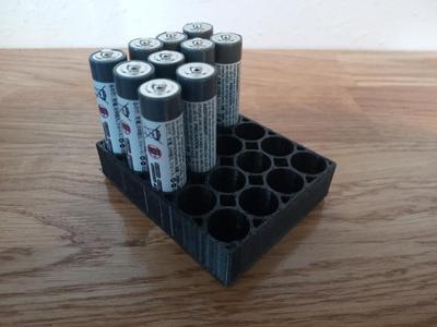AAA Battery Organizer