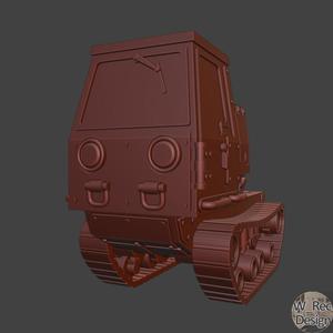 ASH WASTE MINI TRACTOR