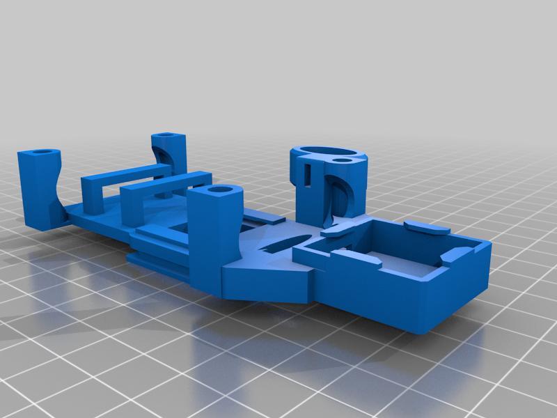 Shendrones Legato (Medlindrones gimbal) 3d Prints (armguards gps gpsmate XT60 and SMA mounts