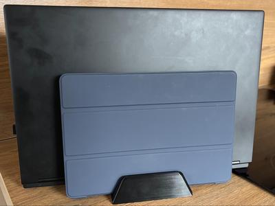 Stand for Notebooks + iPad / Tablets with case