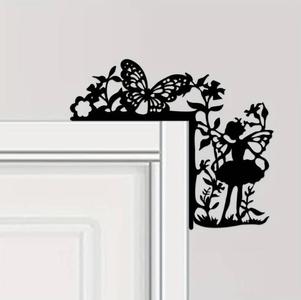 Door Corner with Fairy and Butterfly