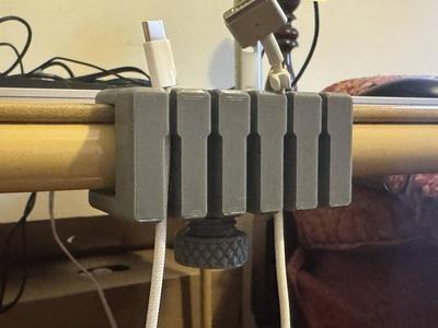 Cable Organizer remix with screw holder