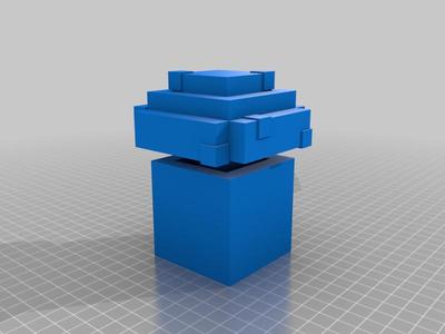 Red mushroom in pot from minecraft [REUPLOAD]