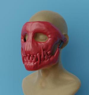 Skull Mask (Moveable Jaw)