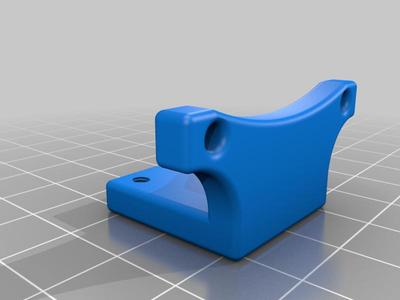 Stock Ender 5 Plus accelerometer mount for XY axis