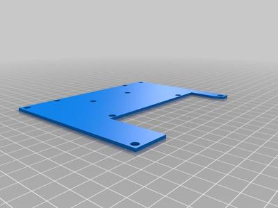 Atari Mega ST support plate