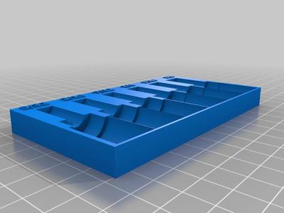SAE Short Hex Socket Tray 5/32, 3/16, 7/32, 1/4, 5/16, 3/8 (69547)